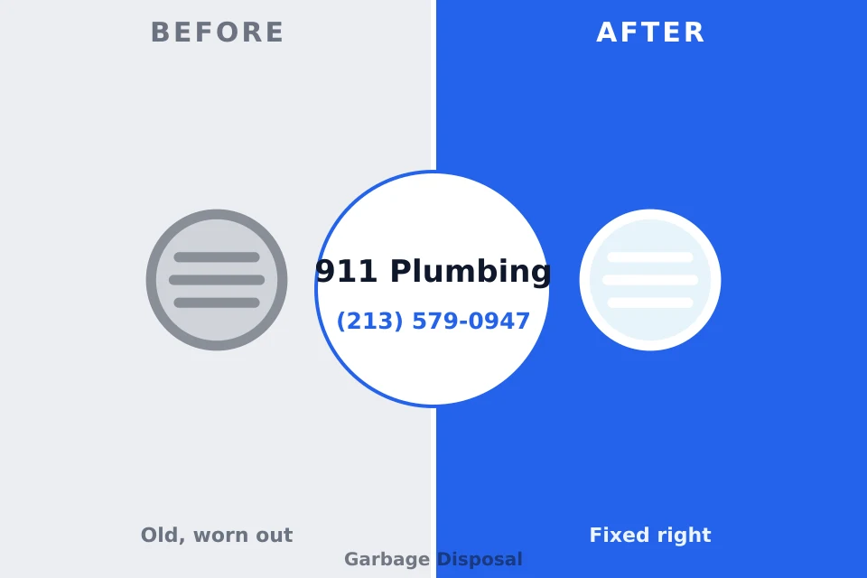Before and after: plumbing repair Troy, TX